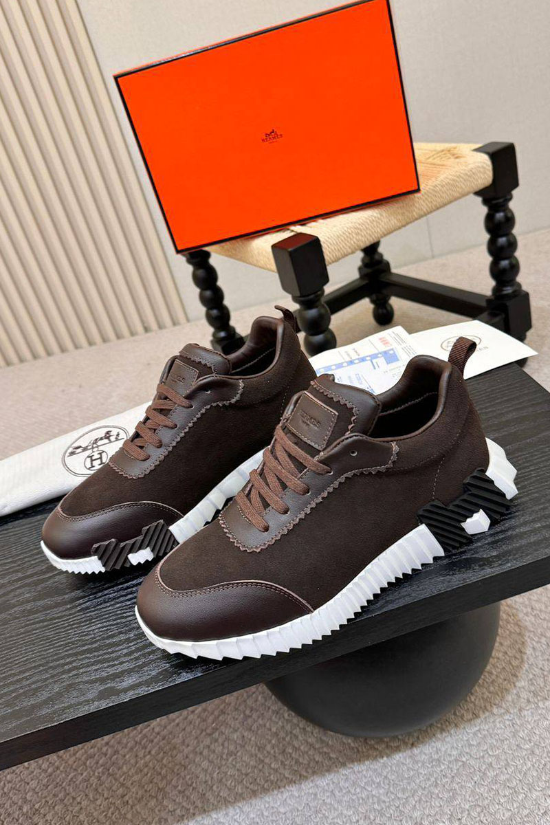 Hermes Мужские кроссовки Bouncing - Brown