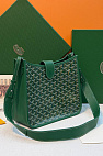 Кожаная сумка Goyard Musette PM premium 28x22x10 см