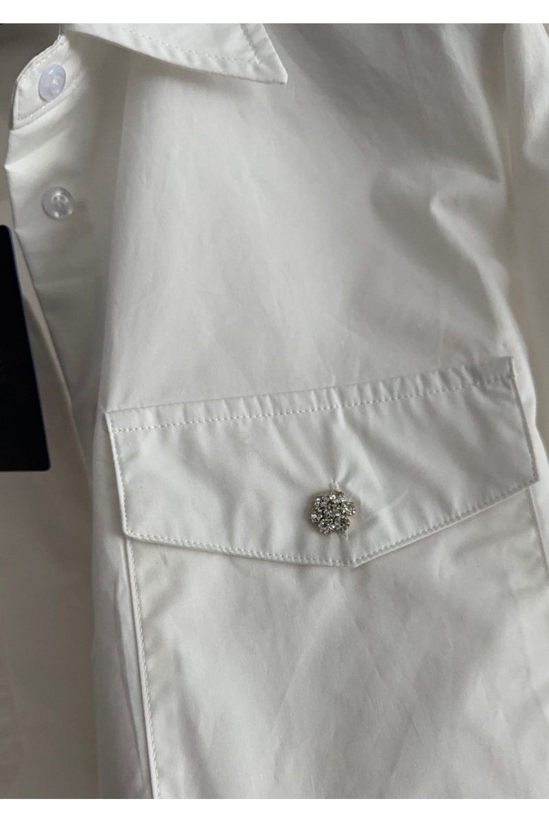 Prada Женская рубашка белого цвета