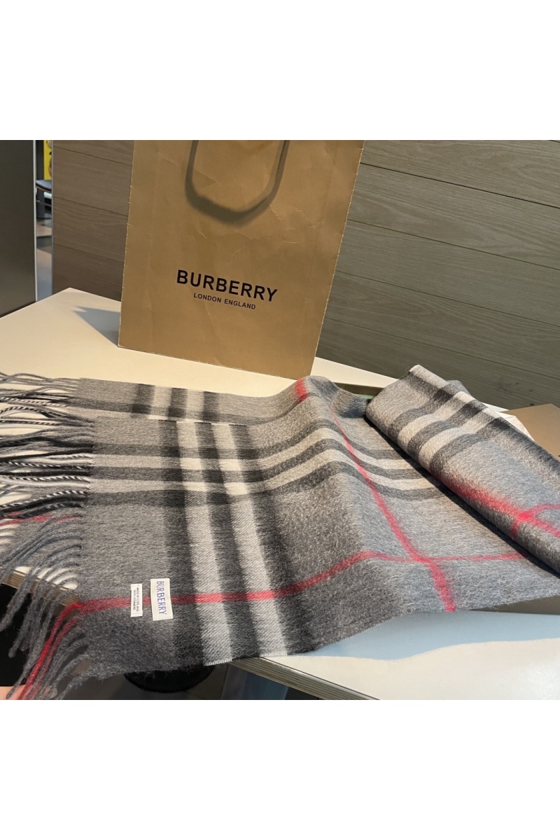 Burberry Шарф two-tone Check premium 168x32 см