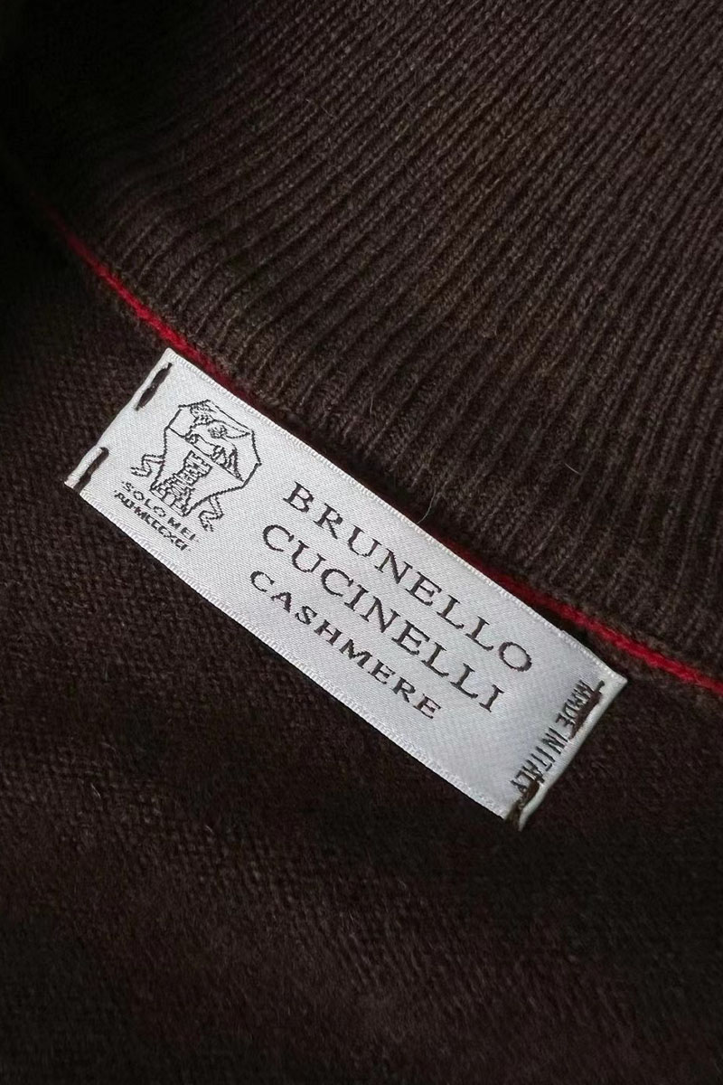 Designer Кашемировый свитер Premium - Brown