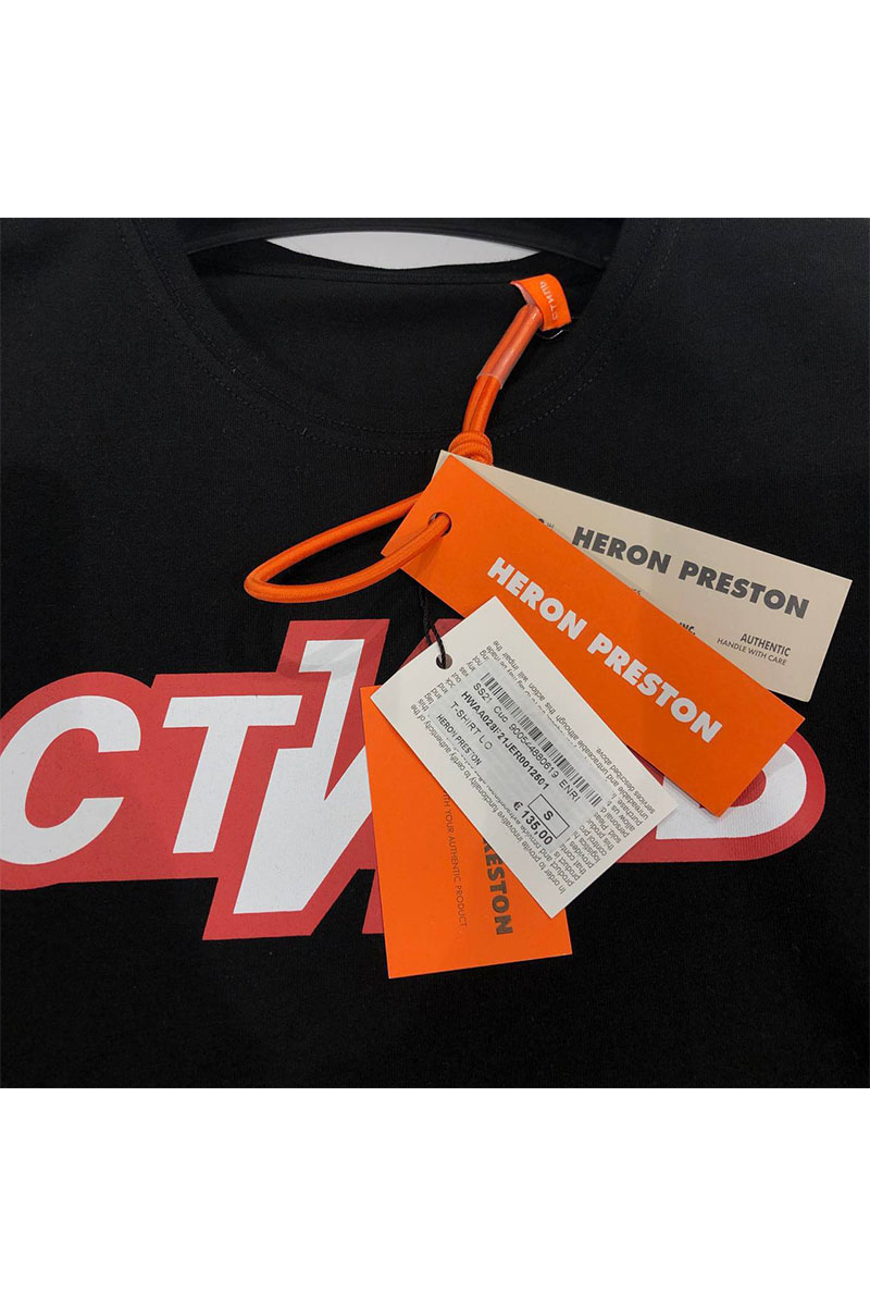 Heron Preston Белая оверсайз футболка "Стиль"