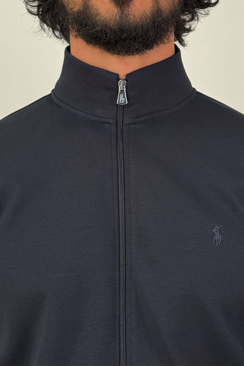Polo Ralph Lauren Тёмно-синяя кофта на молнии 