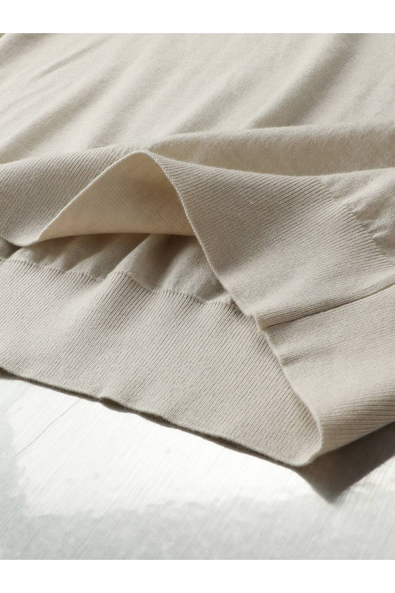 Loro Piana Поло с длинным рукавом premium - Brown