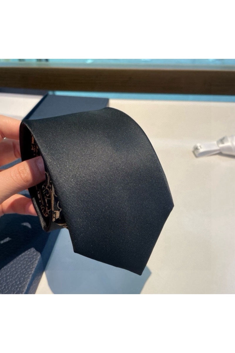 Dior Галстук Oblique premium - Black