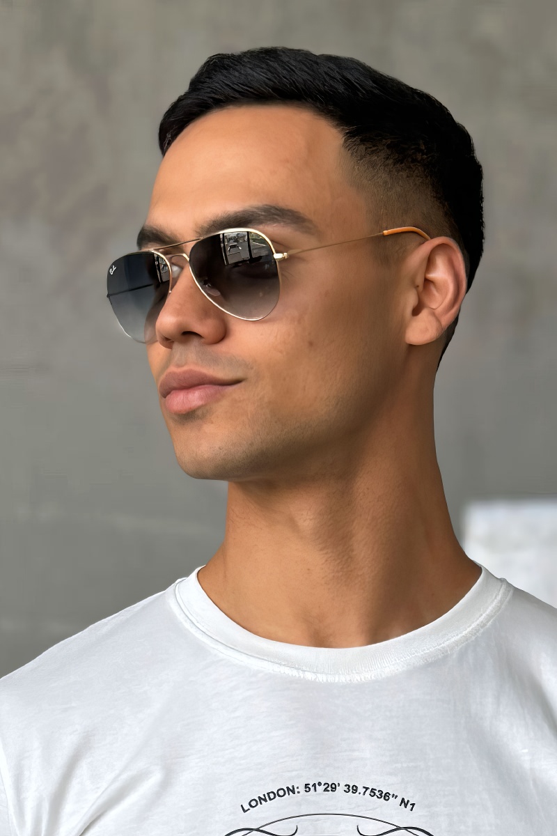 Ray Ban Солнцезащитные очки Aviator Large Metal