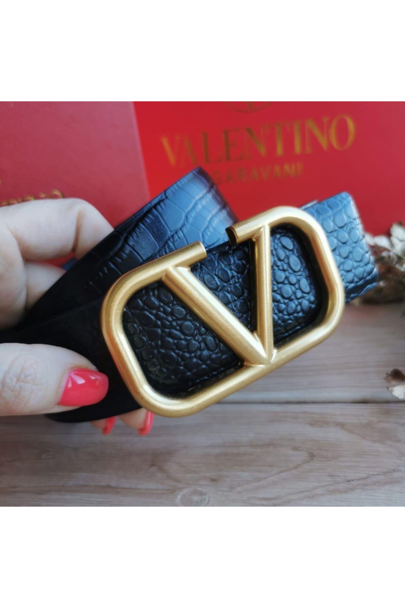 Valentino Кожаный ремень (ширина 4 см)