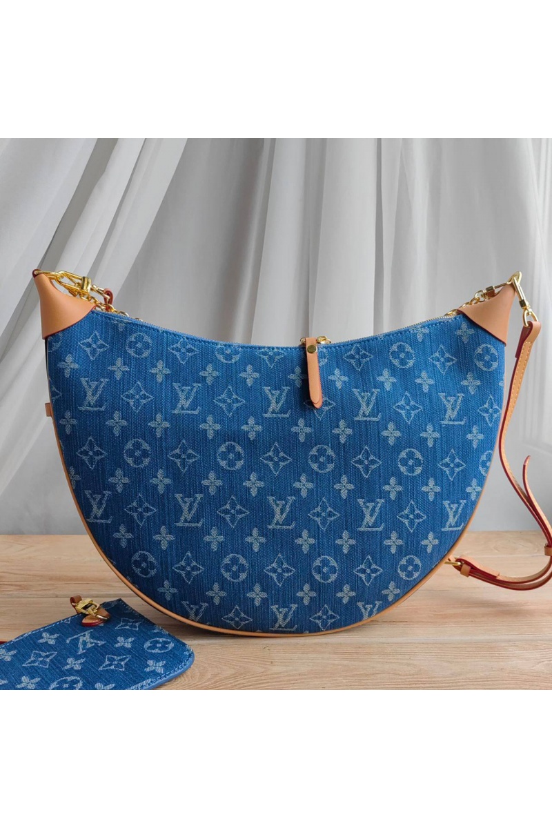 Lоuis Vuittоn Женская сумка Loop Hobo Monogram Jeans 35x25 см