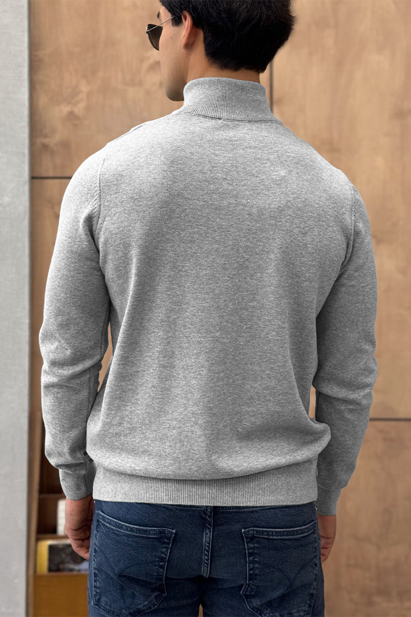 Hugо Воss Мужской джемпер серого цвета