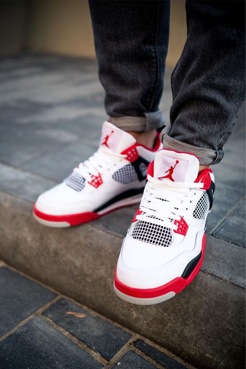 Nike Кроссовки AJ4 Retro "Fire Red"