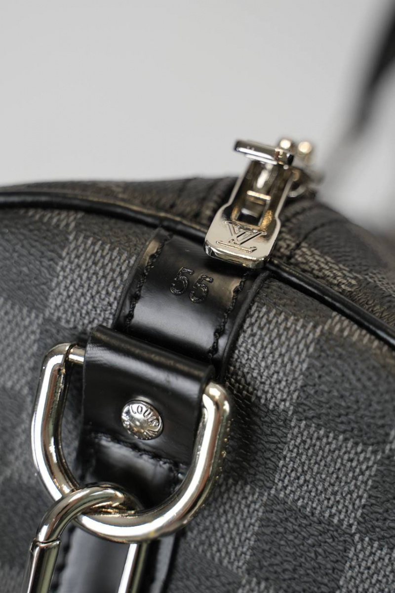 Lоuis Vuittоn Дорожная сумка Keepall Damier Graphite 55x30 см