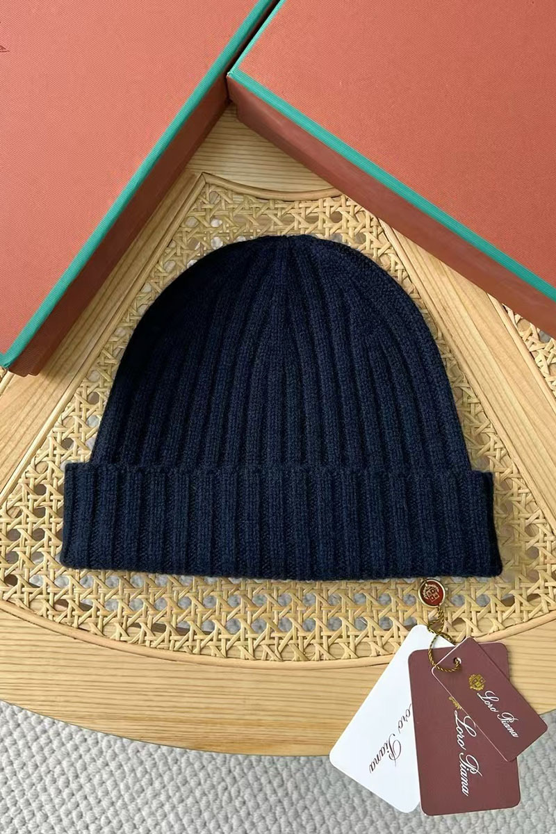 Loro Piana Кашемировая шапка Premium - Navy