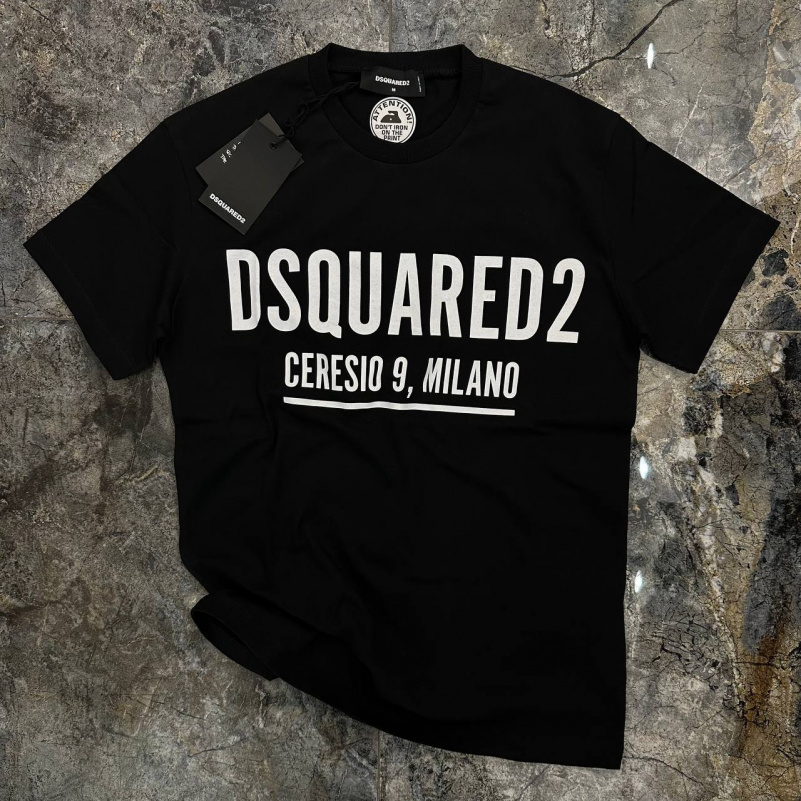 Dsquared2 Мужская белая футболка Ceresio 9 