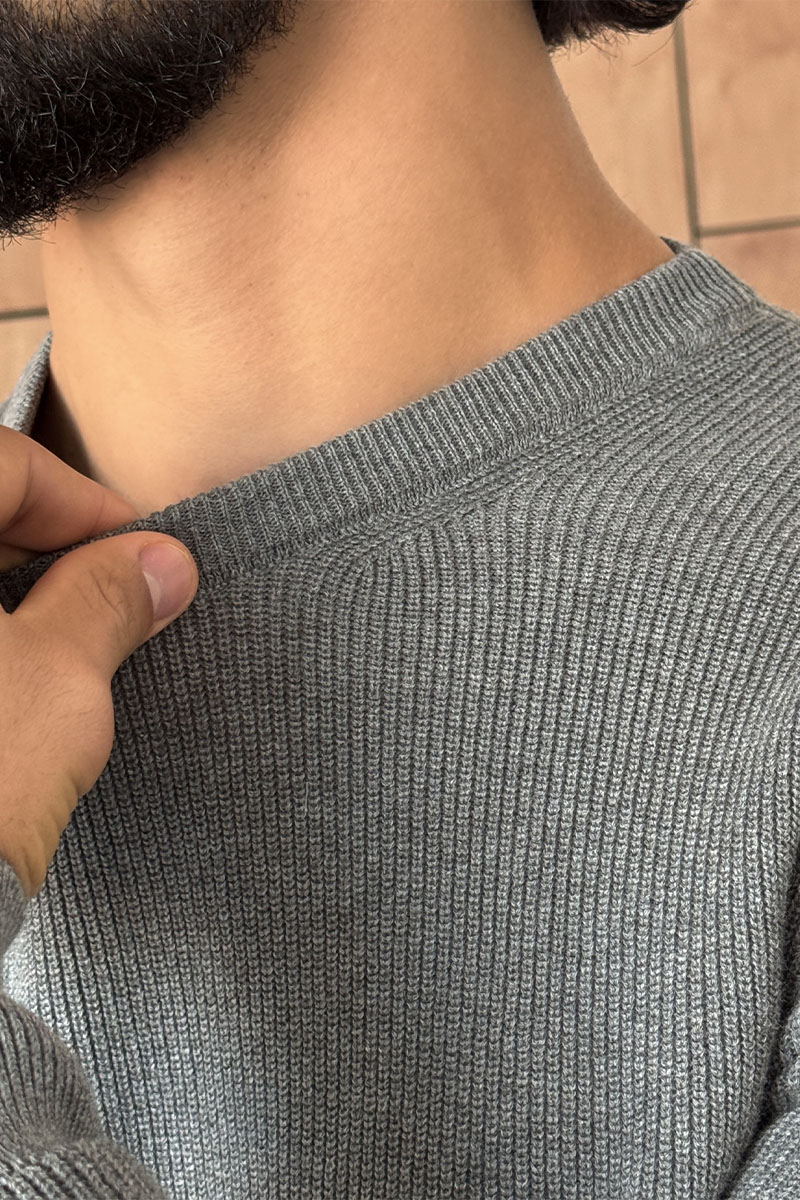 Paul & Shark Мужской серый джемпер 