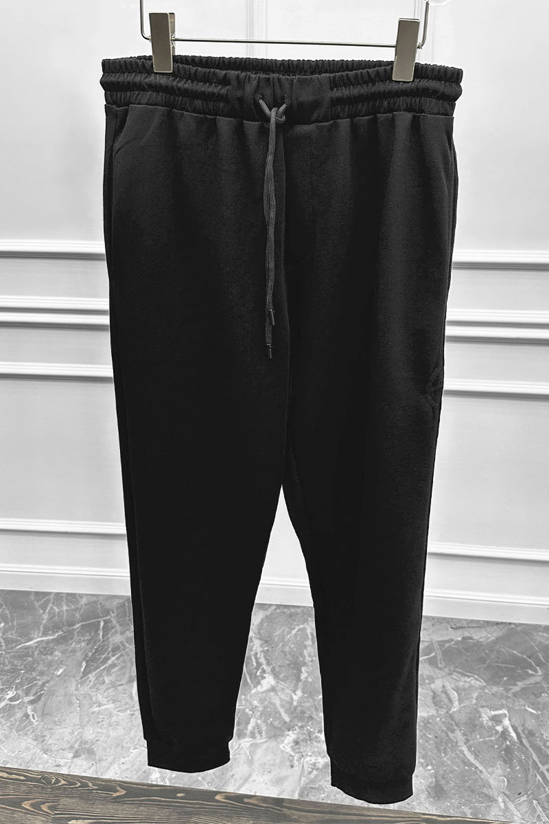 Emporio Armani EA7 Чёрные спортивные штаны 