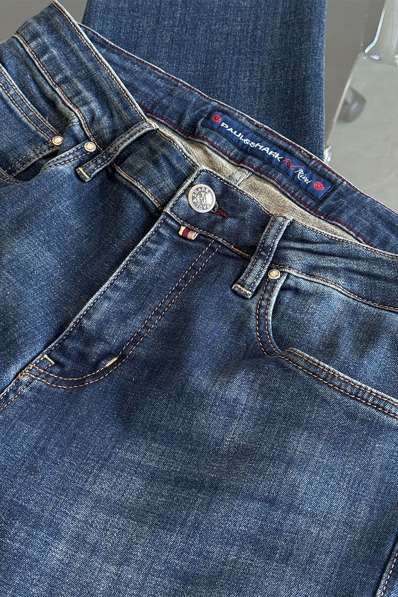 Paul & Shark Мужские синие джинсы regular fit