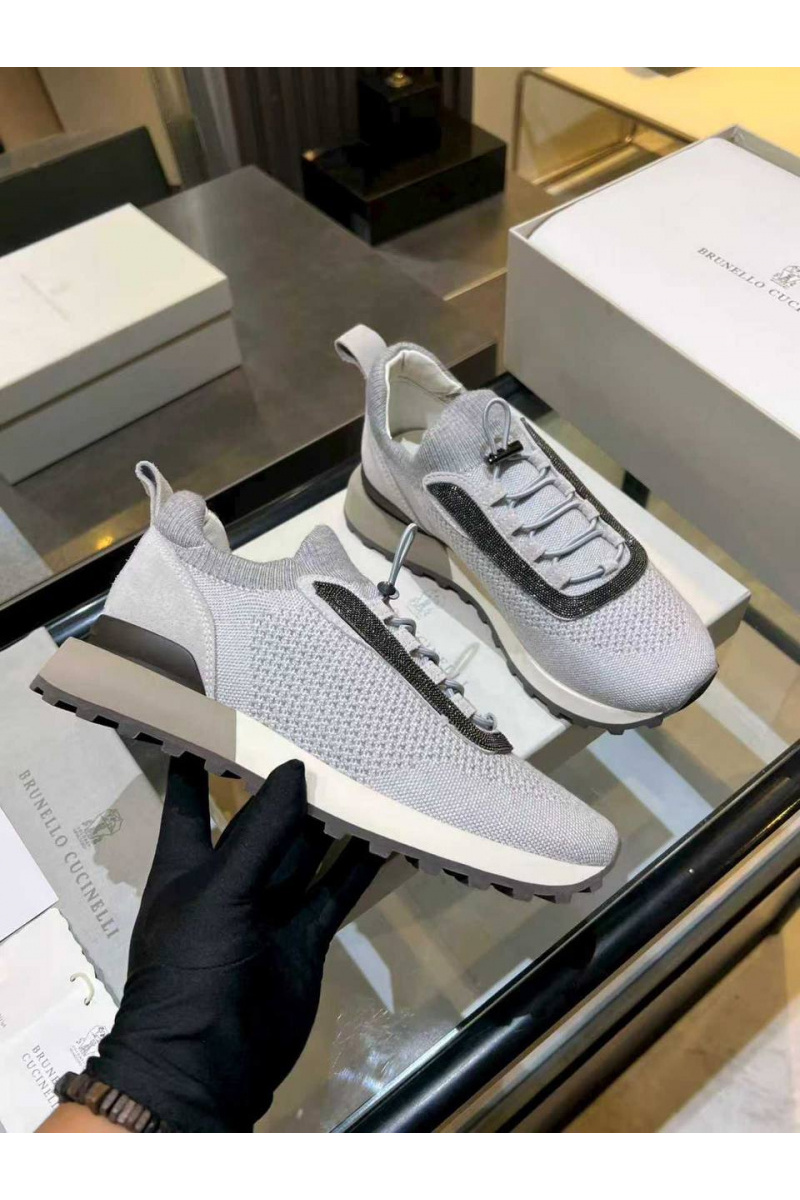 Designer Женские текстильные кроссовки premium