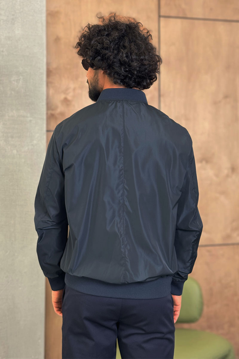 Polo Ralph Lauren Мужской тёмно-синий бомбер 