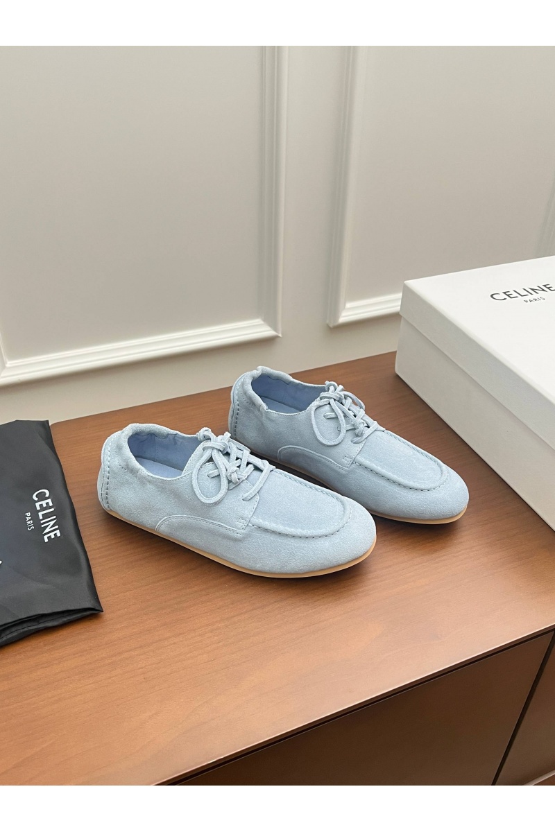 Celine Женские замшевые лоферы Adam premium