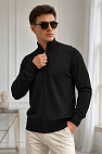 Мужская кофта zip-up - Black