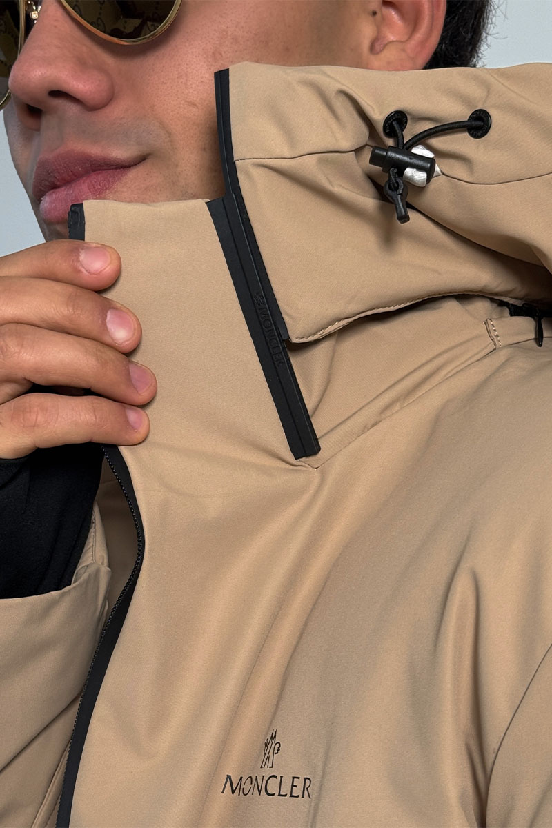 Moncler Пуховик Grenoble Gore-Tex - Beige 