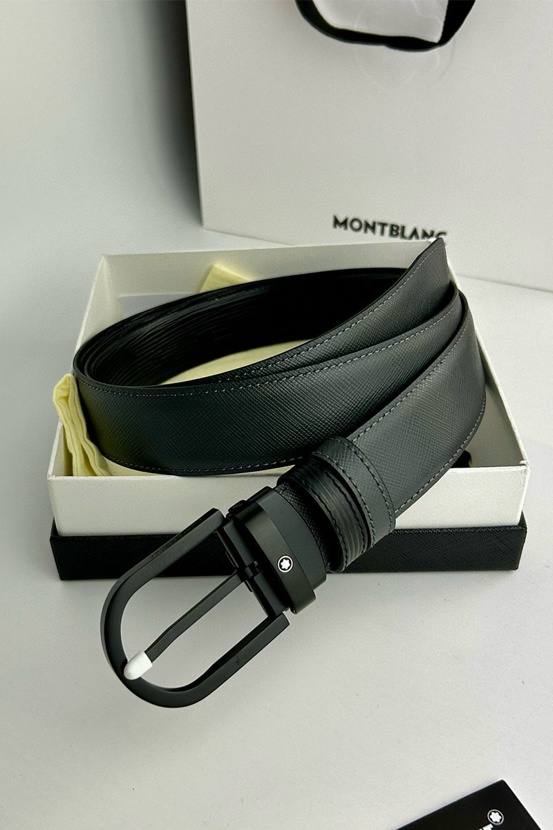 Montblanc Двусторонний кожаный ремень Premium (ширина 3.5 см)