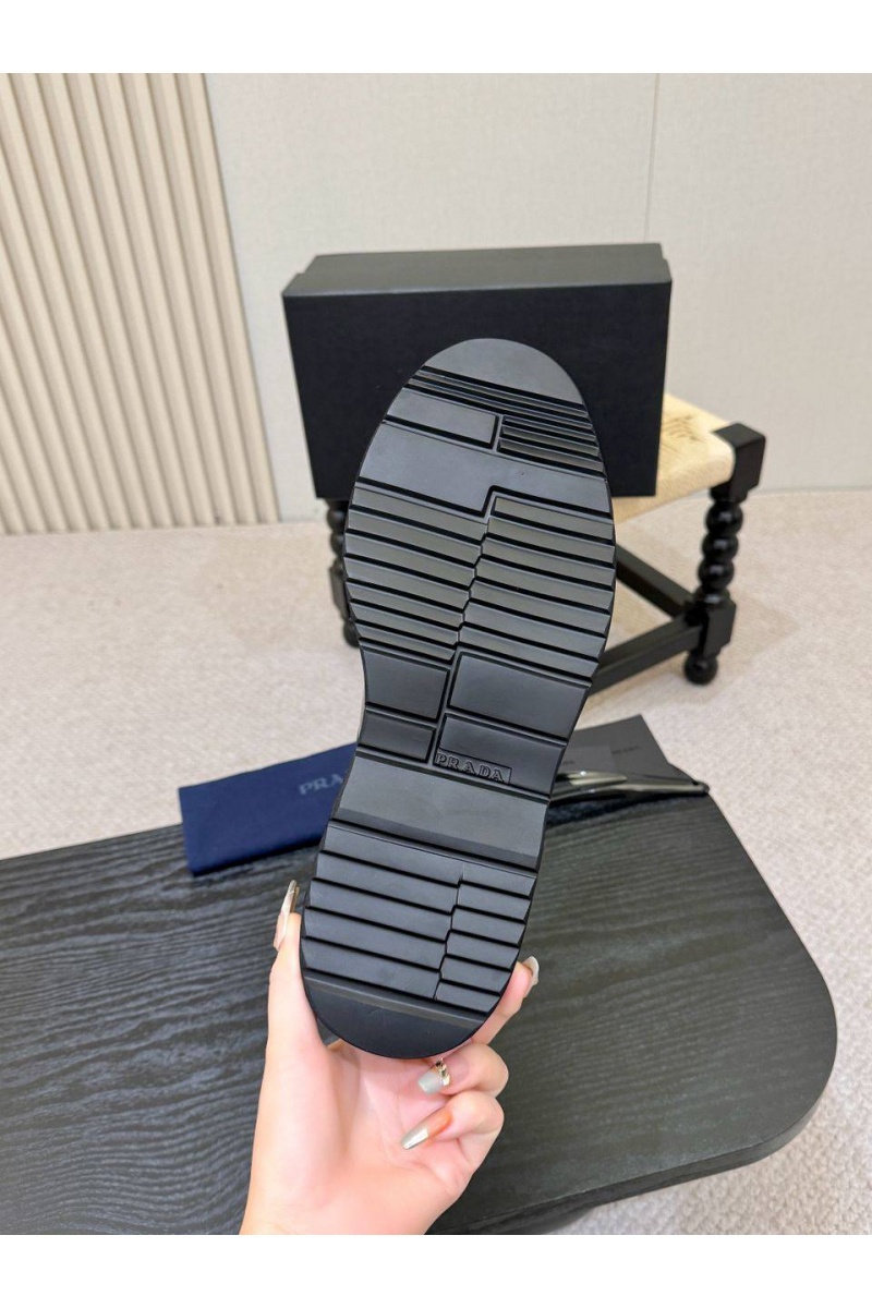 Prada Лакированные ботинки premium - Black