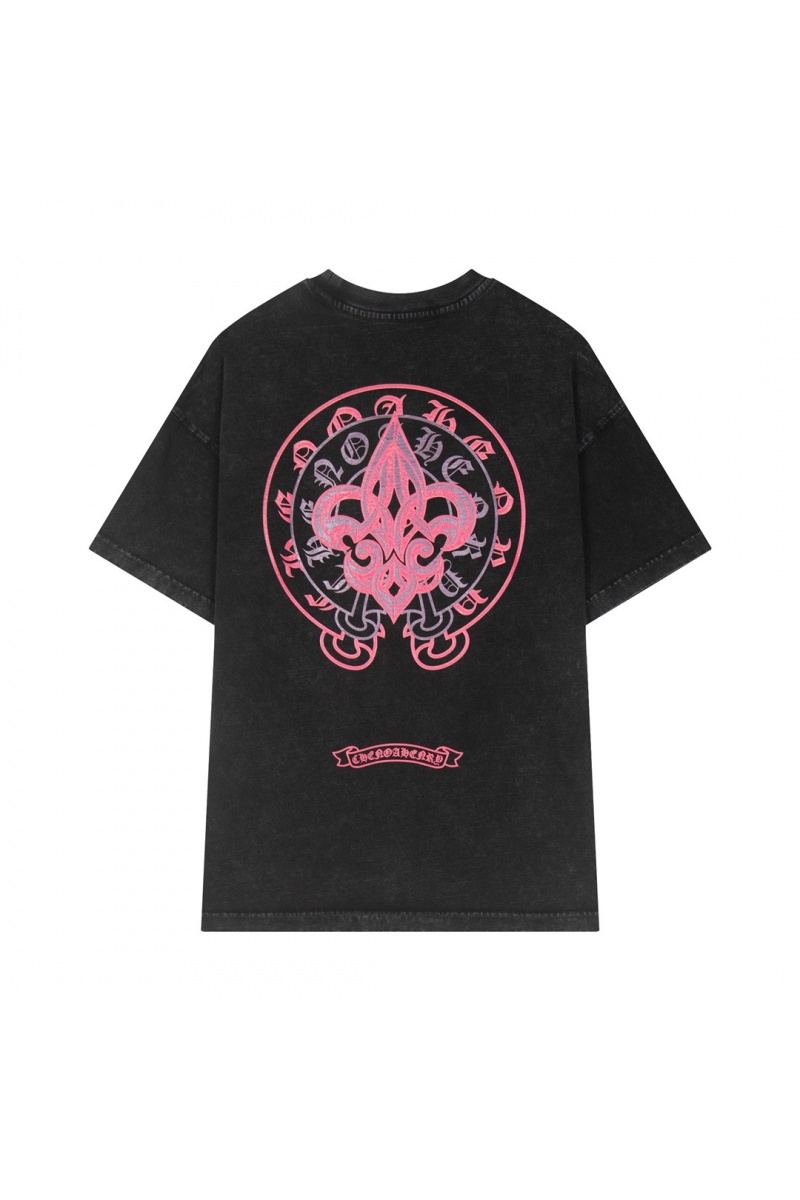 Designer Clothing Чёрная оверсайз футболка Gothic logo 