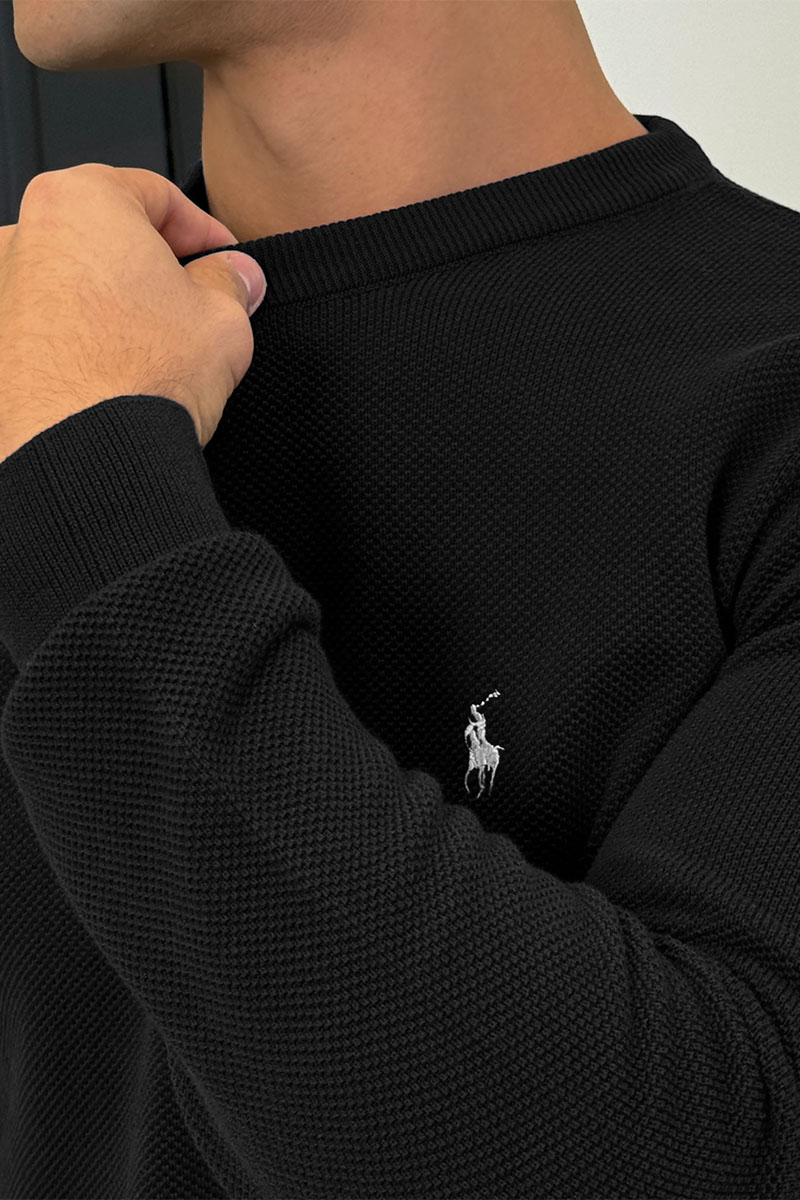 Polo Ralph Lauren Мужской джемпер pony-embroidered - Black
