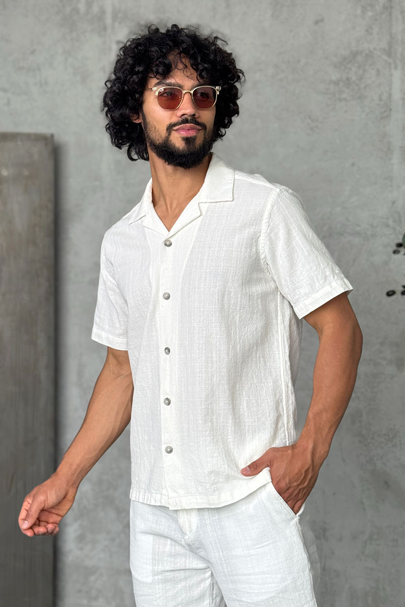 Loro Piana Мужской костюм белого цвета