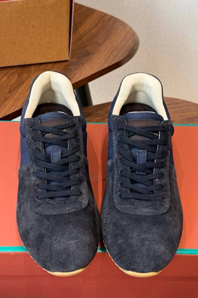 Loro Piana Женские замшевые кроссовки Fast Walk premium