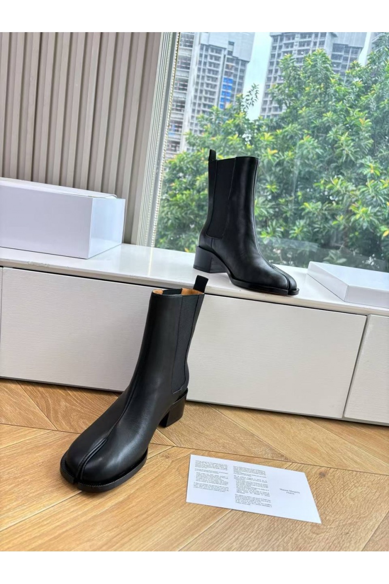 Designer Clothing Женские кожаные сапоги Maison Margiela premium