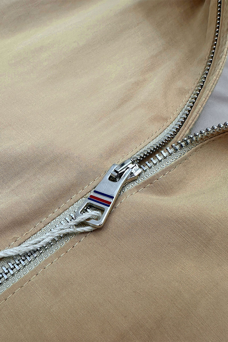 Tommy Hilfiger Ветровка бежевого цвета logo-embroidered
