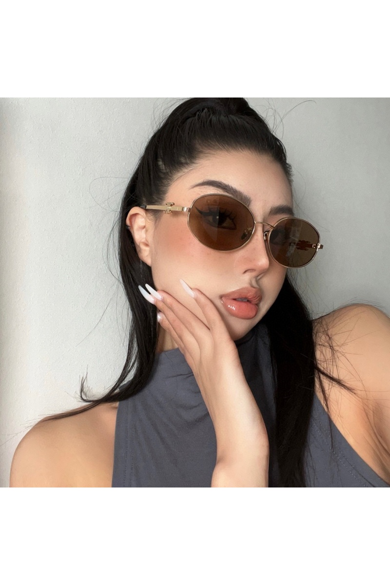 Celine Солнцезащитные очки Triomphe Metal