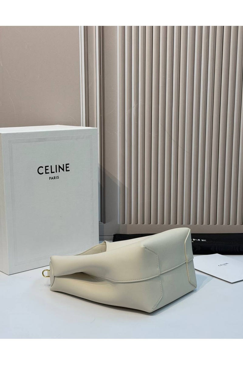 Celine Кожаная сумка Small Hobo premium 18x31x6 см