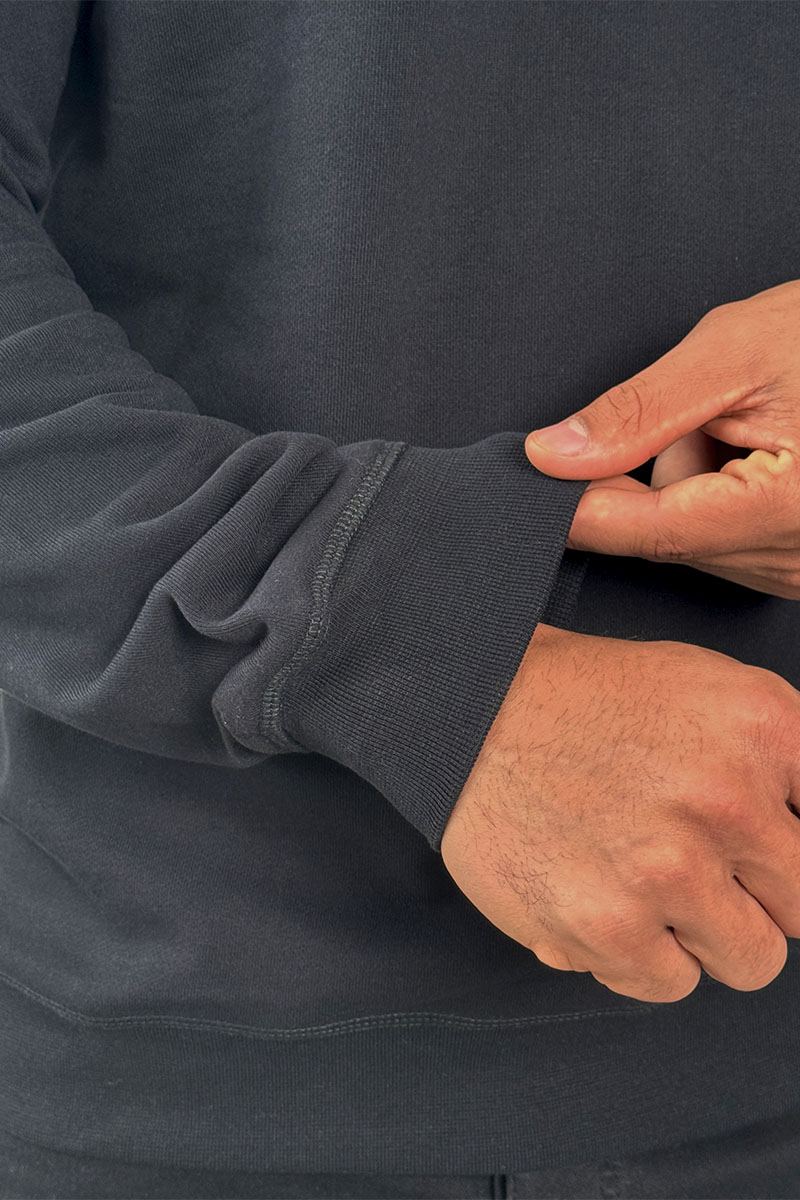 Stone Island Мужской свитшот чёрного цвета Compass-patch