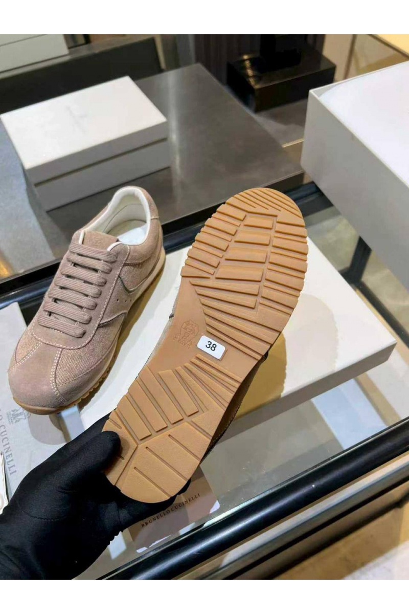 Designer Женские замшевые кроссовки premium