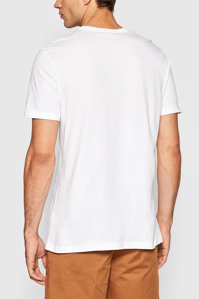 Lоuis Vuittоn Мужская белая футболка logo-embroidered