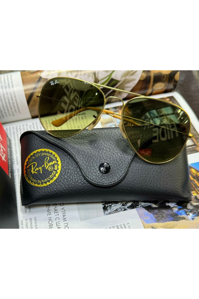 Ray Ban Солнцезащитные очки Aviator Large Metal