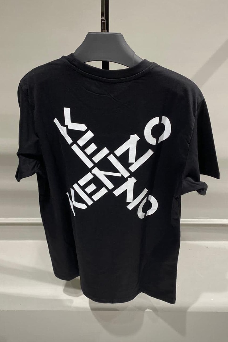 Kenzo Оверсайз футболка - Black