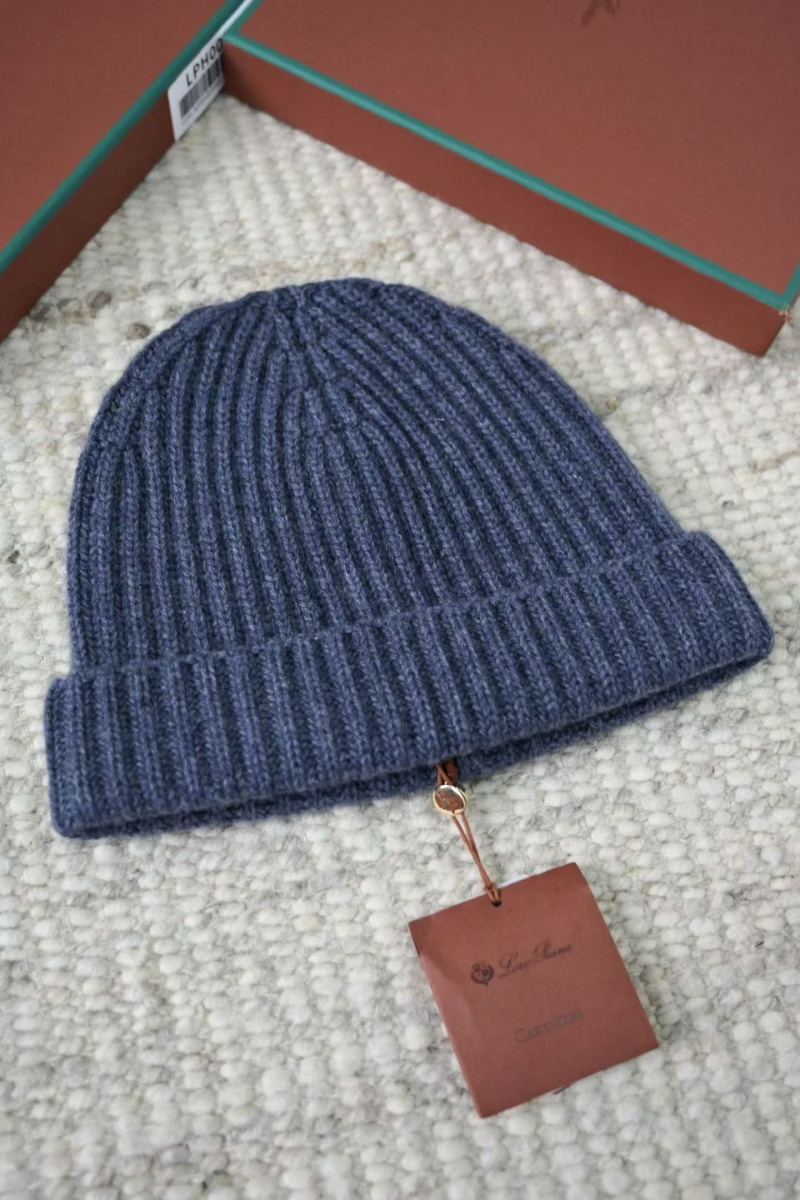 Loro Piana Кашемировая шапка premium - Light Blue 