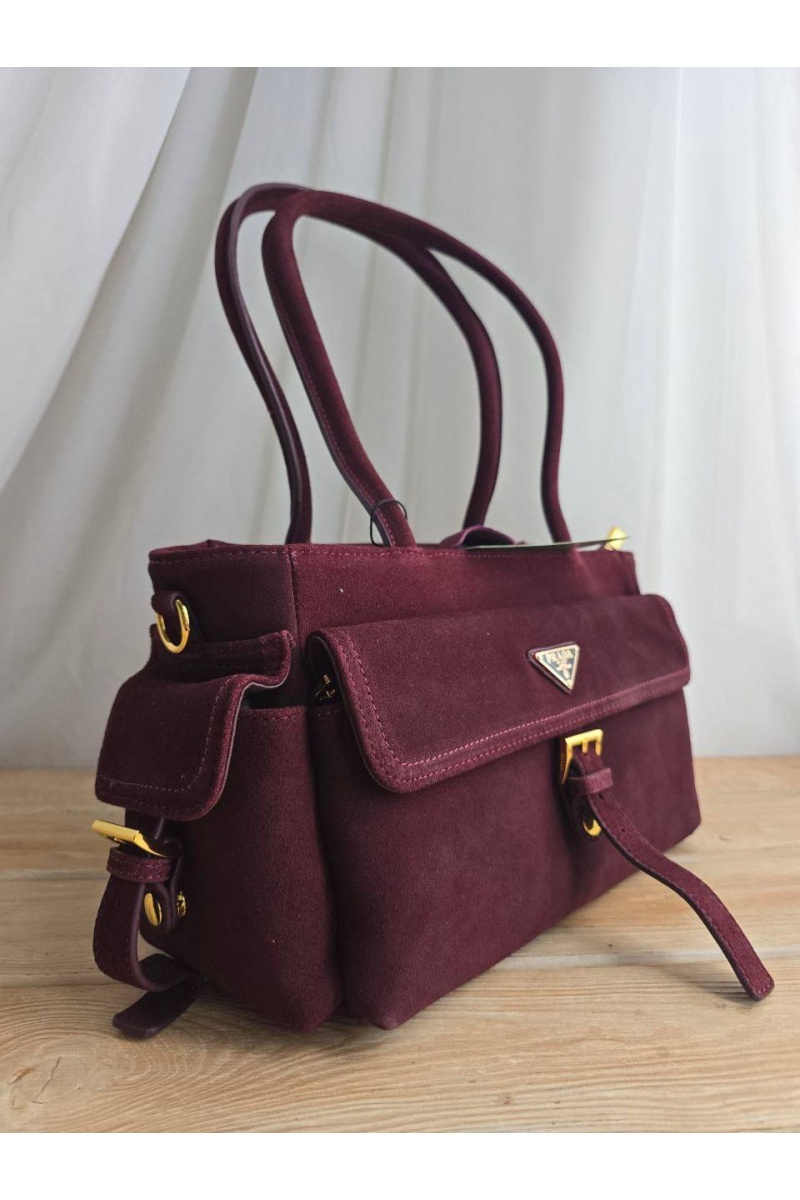 Prada Замшевая сумка 30x16 см