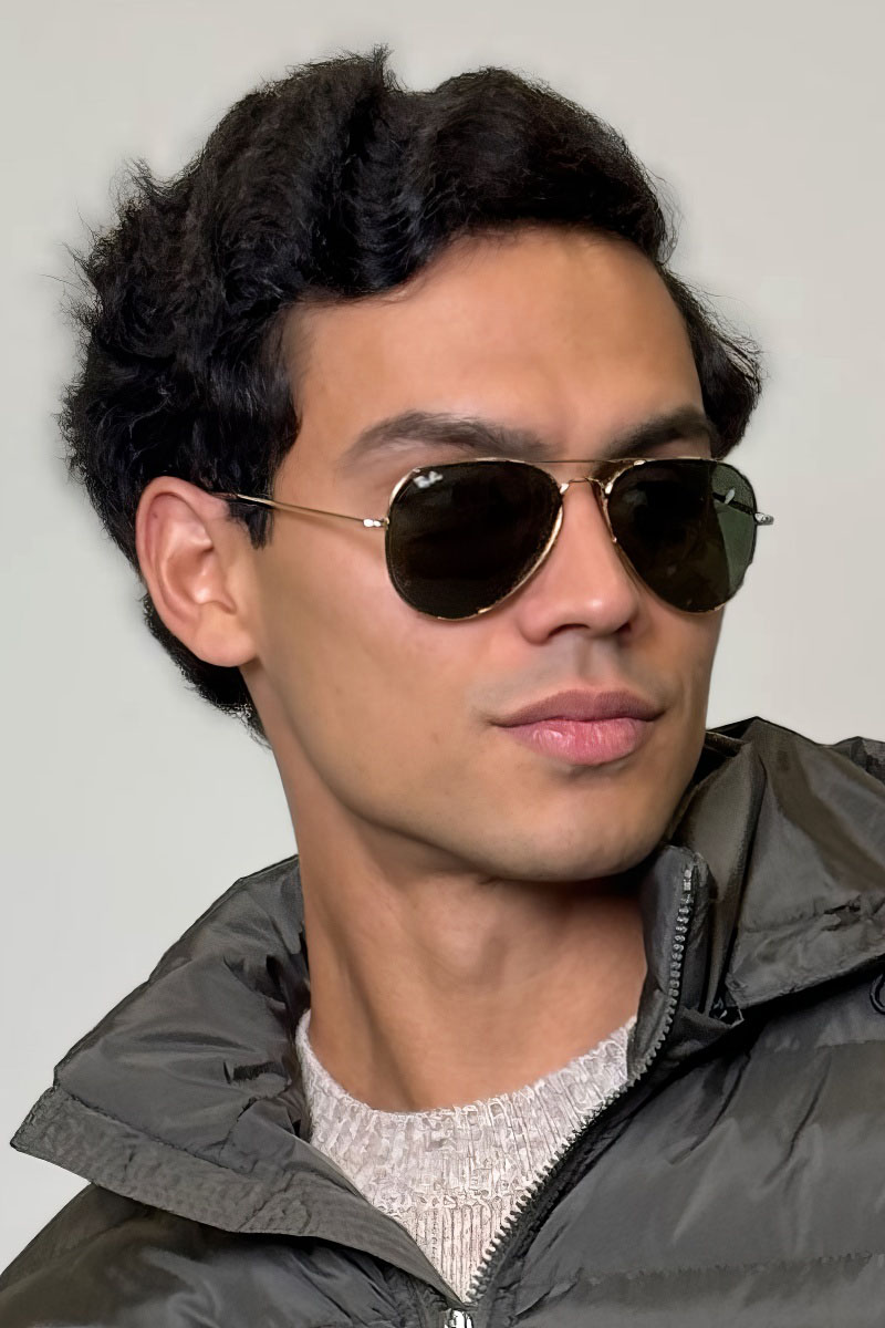 Ray Ban Солнцезащитные очки Aviator Large Metal