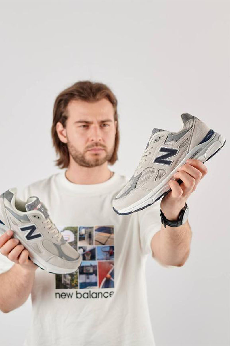 New Balance Кроссовки 990 - Grey / Navy