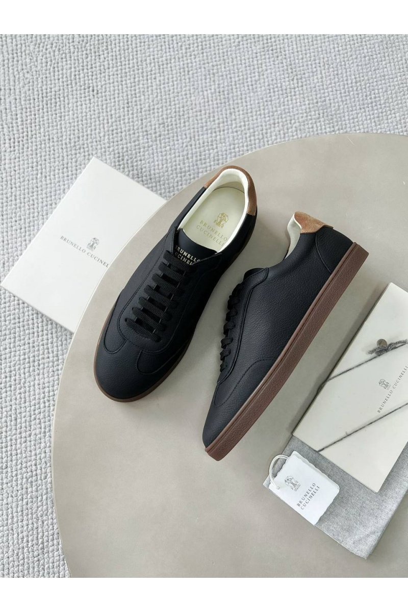 Designer Мужские кожаные кроссовки Premium