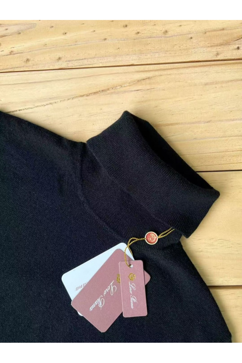 Loro Piana Мужская водолазка Premium - Black