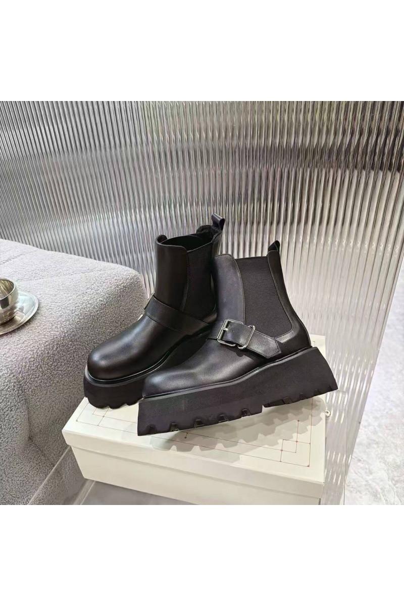 Alexander McQueen  Женские кожаные ботинки 