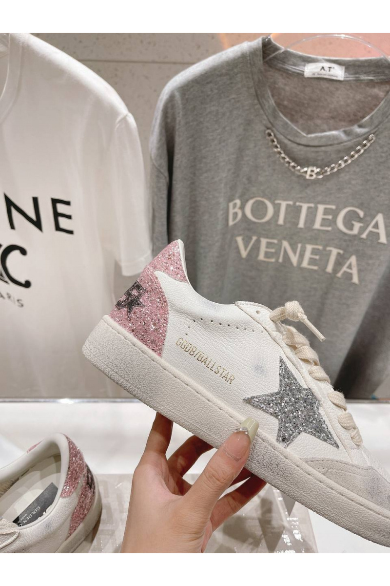 Designer Clothing Женские кожаные кроссовки Golden Goose Ball Star premium