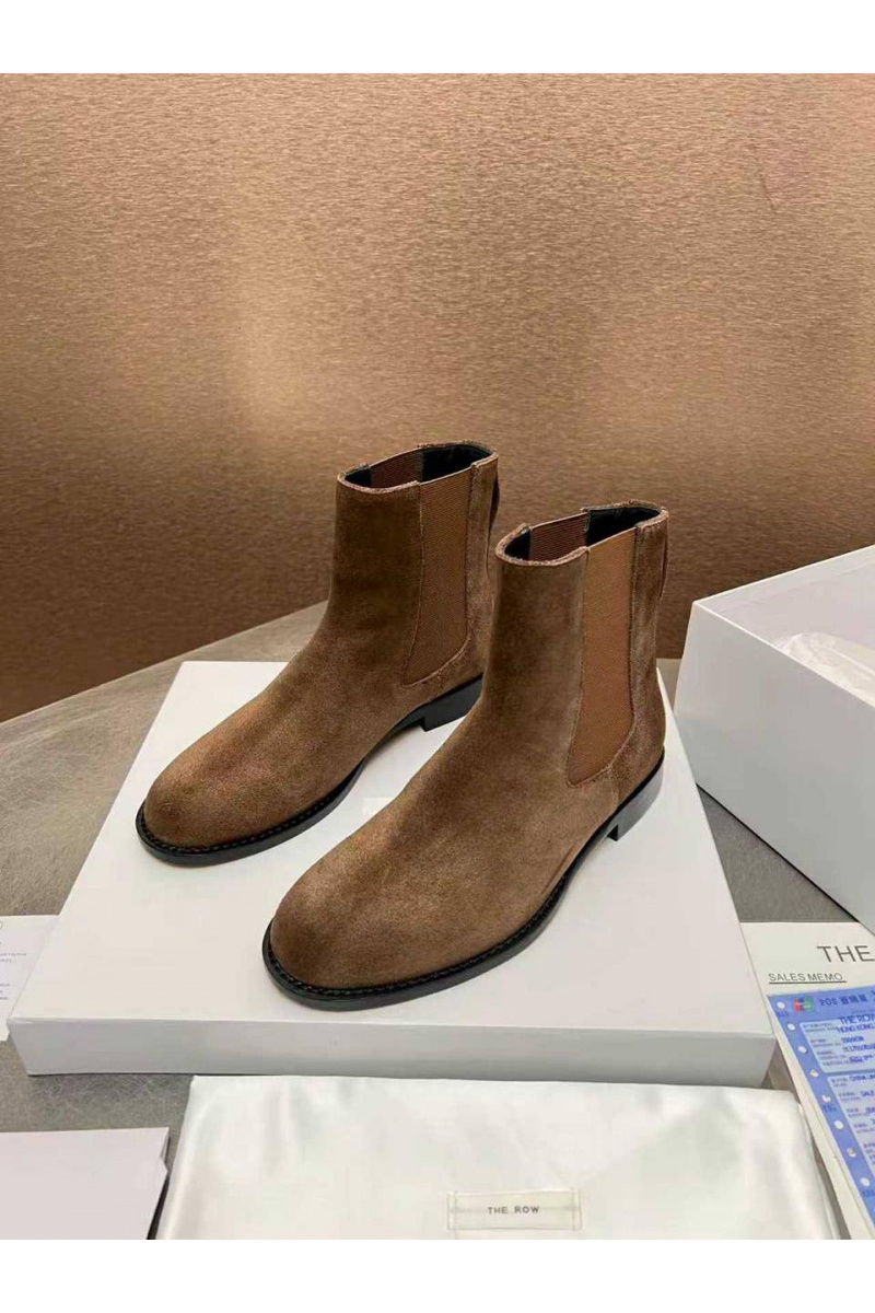 Designer Clothing Женские замшевые сапоги The Row