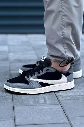 Кроссовки AJ1 Low x Travis Scott 